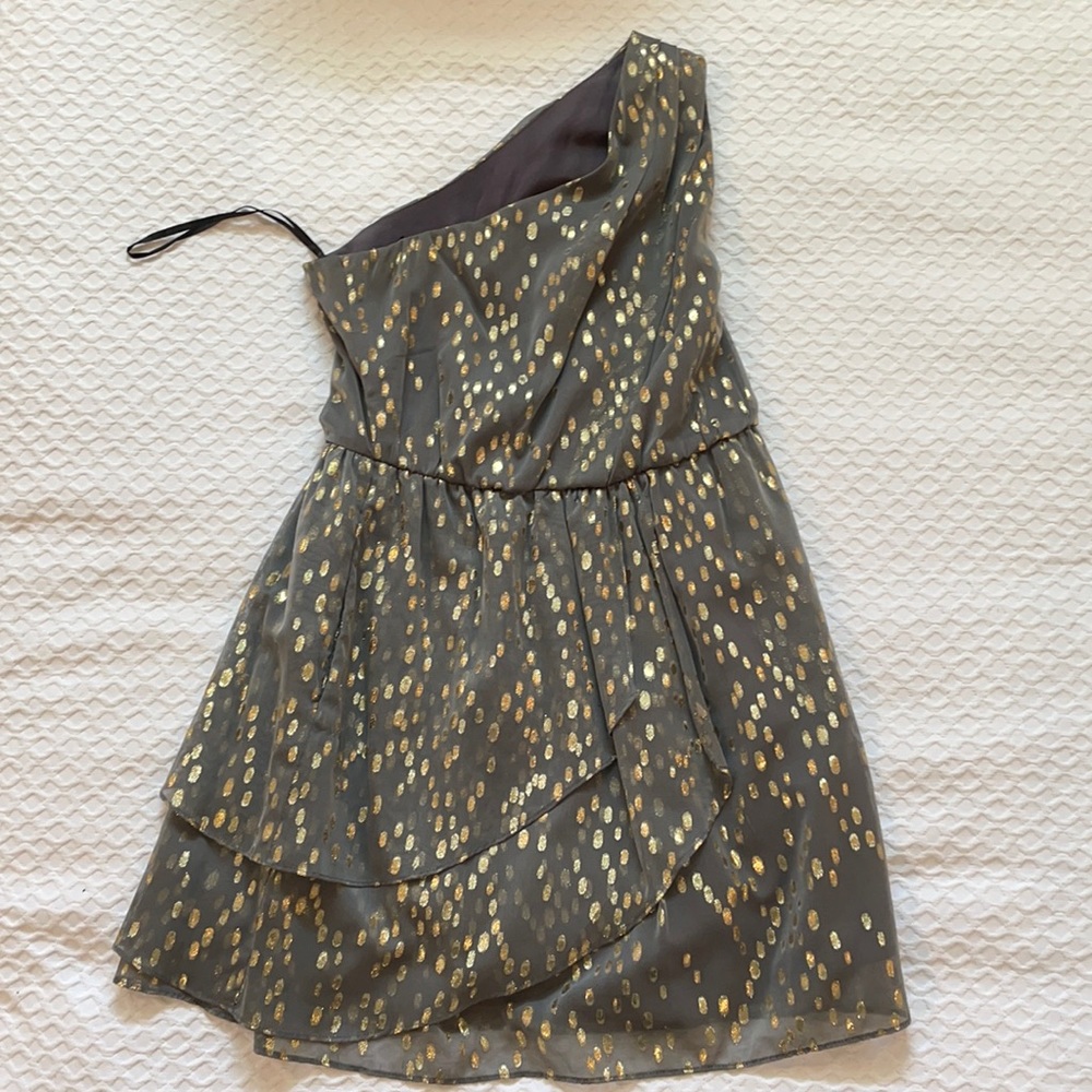BCBGeneration One Shoulder Cocktail Dress
